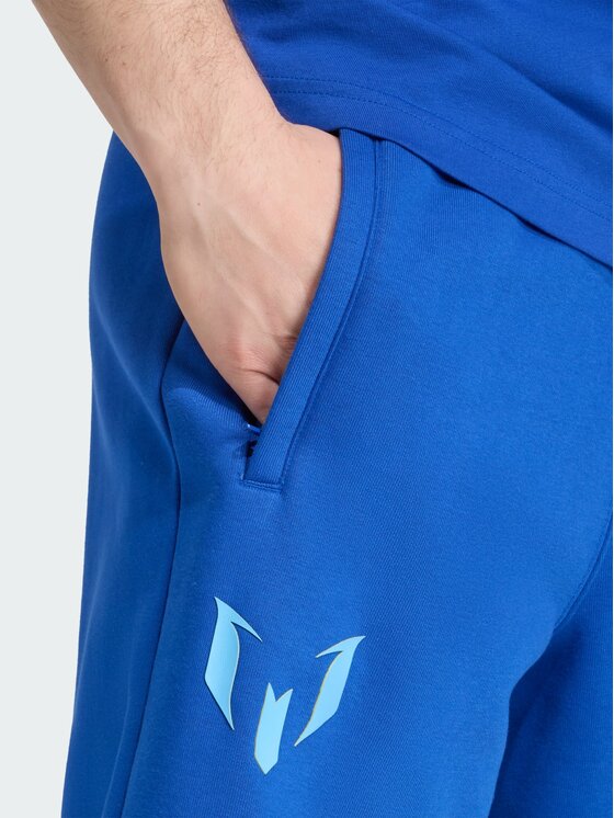 adidas adidas Szorty sportowe Messi Niebieski jasny Regular Fit