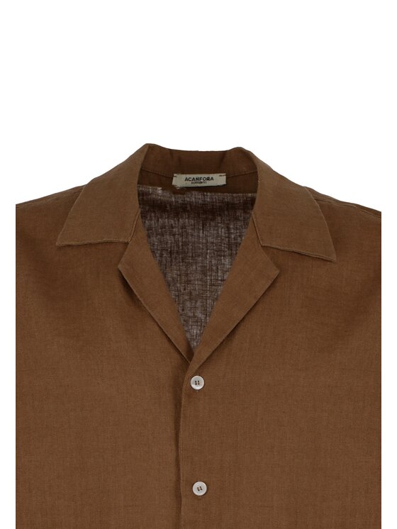 ACANFORA ACANFORA Camicia ACA100-CAFFE Marrone Regular Fit