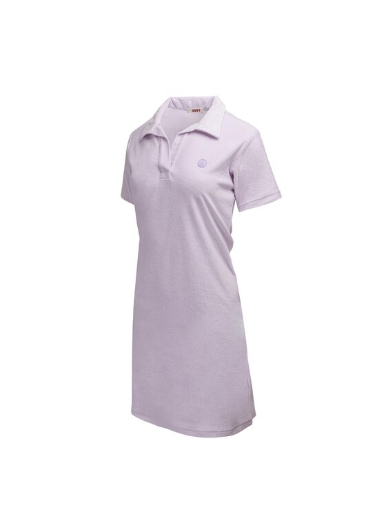 Jott Jott Sukienka codzienna SS24WDRE11-40A_L Fioletowy Straight Fit