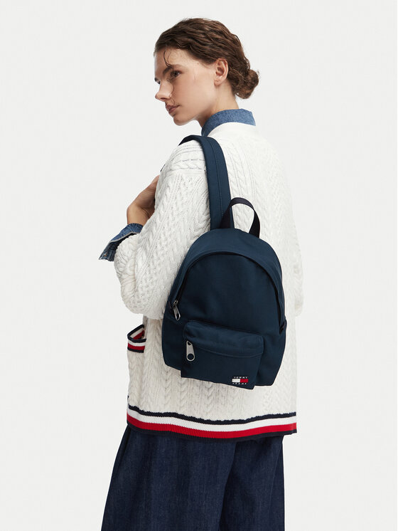 Tommy Jeans Rucsac Tjw Ess Daily Dome Backpack AW0AW18648 Bleumarin