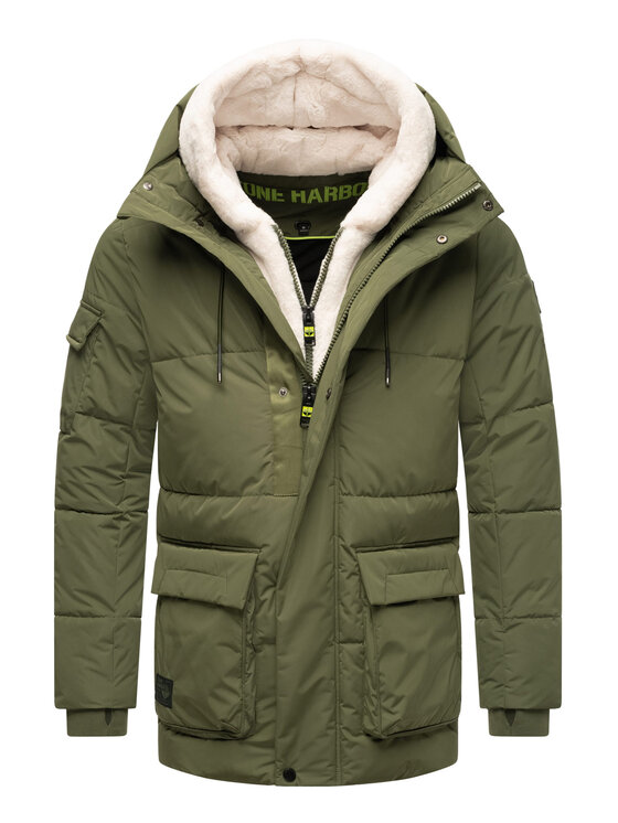 Stone Harbour Stone Harbour Kurtka zimowa Lauroo Zielony Regular Fit