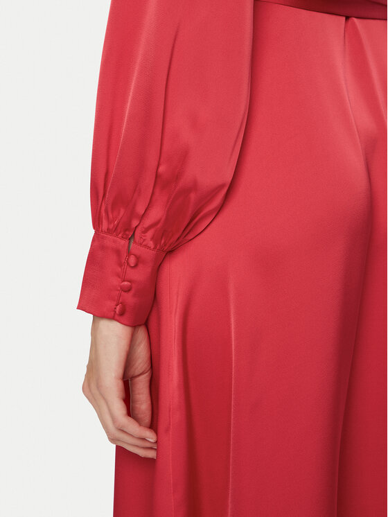 Vila Vila Coctailkleid Ravenna 14093784 Rot Regular Fit