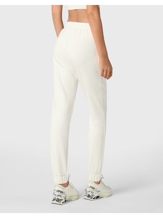 Plein Sport Plein Sport Joggers kalhoty 10191 Bílá Regular Fit