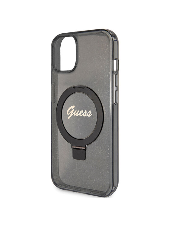 Guess Guess Etui na telefon iPhone 15 Plus Czarny