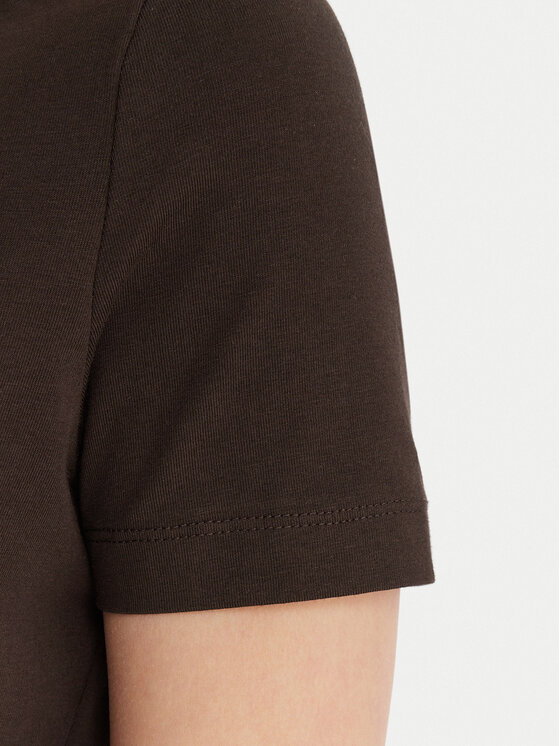 Guess Guess T-shirt V6RI07 J1314 Smeđa Regular Fit