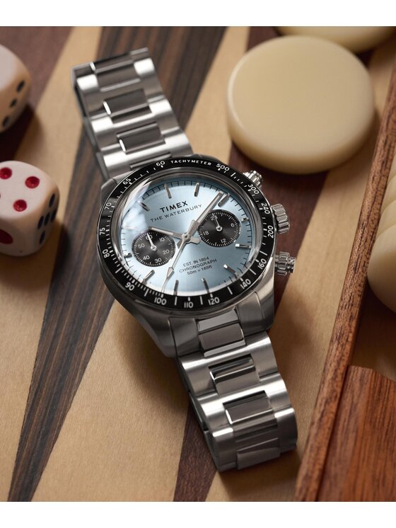 Timex Timex Hodinky TW2Y70500 Stříbrná