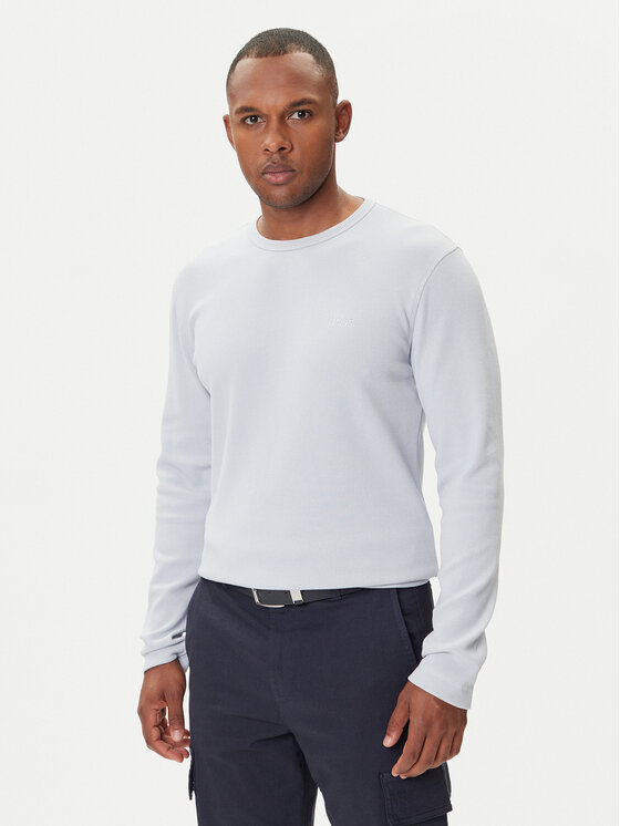 BOSS Longsleeve Tempesto 50520725 Beżowy Regular Fit