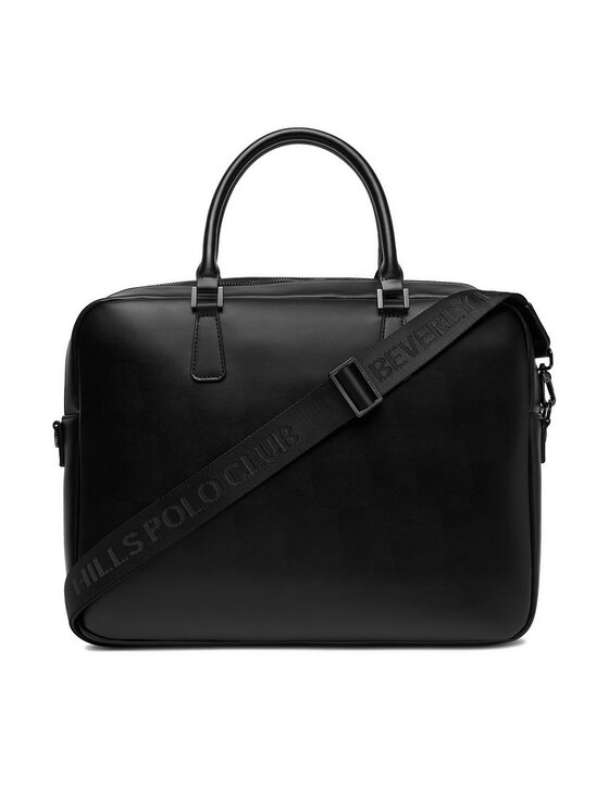 Beverly Hills Polo Club Beverly Hills Polo Club Torba na laptopa CWBEO-BHPC-L-016-07 Czarny