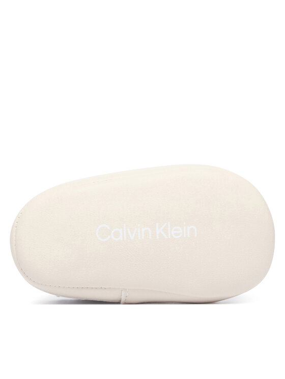 Calvin Klein Calvin Klein Zīdaiņu apavi (ne staigāšanai) V0B9-83437-1582 Balts