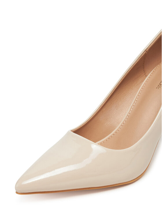 DeeZee DeeZee Pantofi cu toc subțire EZ-23-1 Bej
