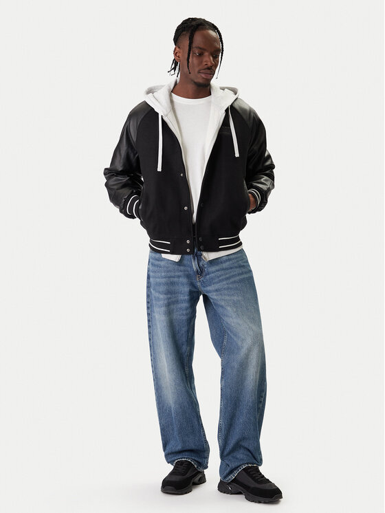 Tommy Jeans Tommy Jeans Bomber dzseki DM0DM22439 Fekete Regular Fit