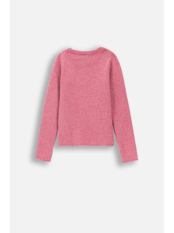 Coccodrillo Coccodrillo Sweter ZC4172102MGK-007 Różowy Regular Fit