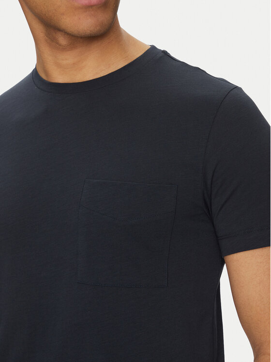 Geox Geox Tričko M5510C T3243 F1624 Tmavomodrá Regular Fit