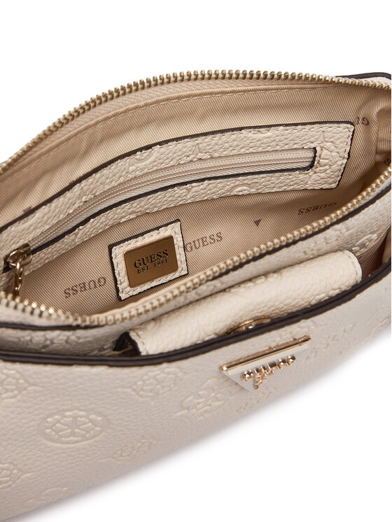 Guess Guess Ročna torba Cresidia II Mini HWPD98 88720 Écru