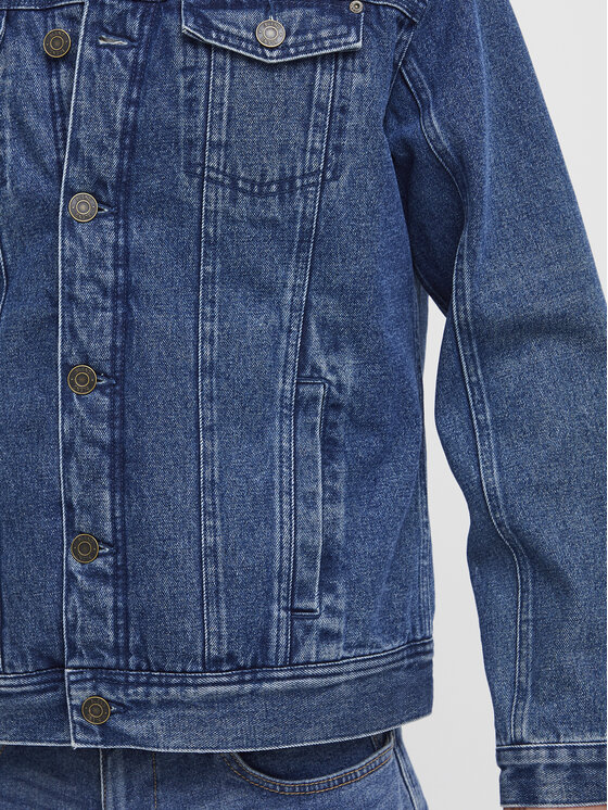 Blend Kurtka jeansowa 20714439 Niebieski Regular Fit | Modivo.pl