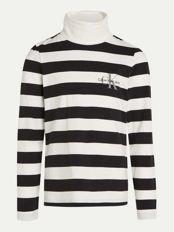 Calvin Klein Jeans Calvin Klein Jeans Гольф IG0IG02743 Чорний Slim Fit