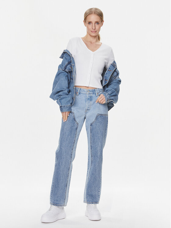 Levi's® Levi's® Džínsy 501® 90'S A7509-0000 Modrá Relaxed Fit