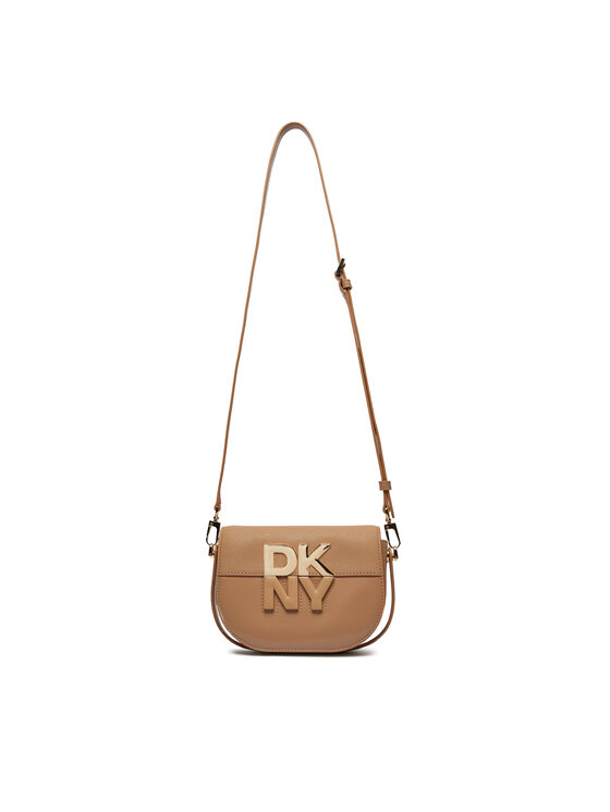 DKNY DKNY Ročna torba Echo Sm Flap Cbody R42EKE28 Rjava