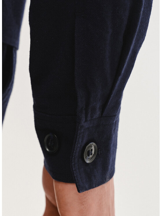 Pako Lorente Pako Lorente Kurtka przejściowa P25SF-5X-002 Granatowy Classic Fit