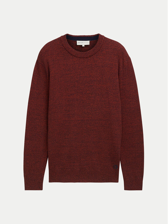 Tom Tailor Denim Tom Tailor Denim Pullover 1042509 Rot Regular Fit