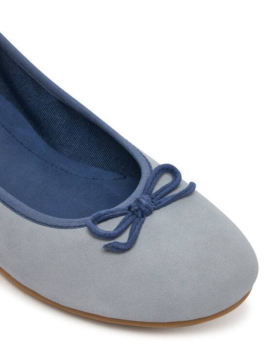 Tamaris Tamaris Baleríny 1-22116-41 Světle modrá