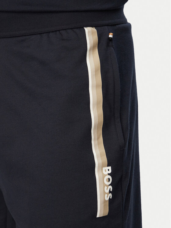 BOSS BOSS Športne kratke hlače Authentic 50554778 Mornarsko modra Regular Fit