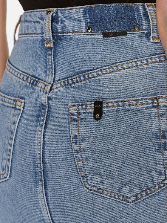Liu Jo Liu Jo Spódnica jeansowa UF3169 D4861 Niebieski Regular Fit