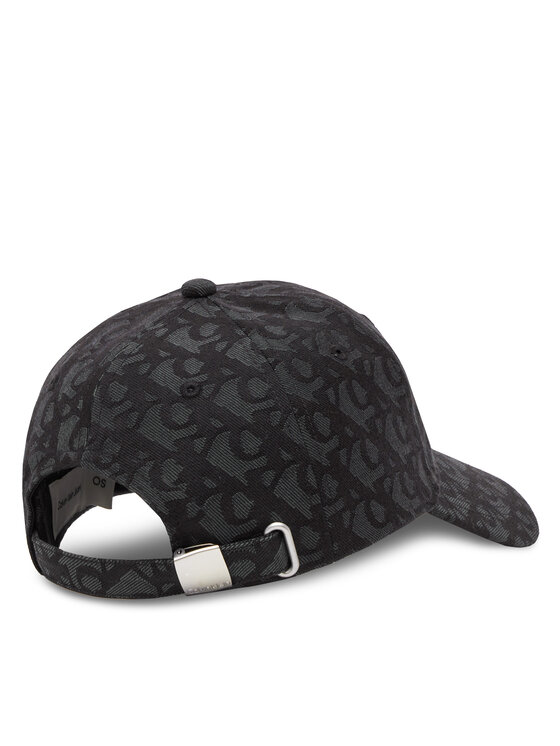 Calvin Klein Calvin Klein Kepurė su snapeliu Aop 6 Panel Baseball Cap LV04K5058G Juoda