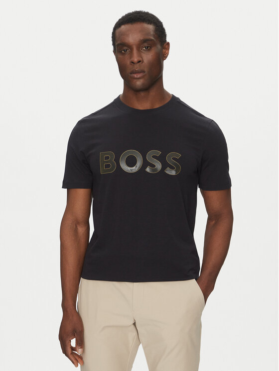 BOSS BOSS Póló TL Logo 50535170 Sötétkék Regular Fit