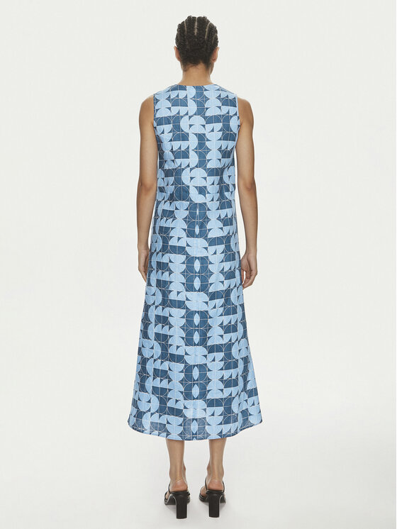 Max Mara Leisure Max Mara Leisure Vsakodnevna obleka Urlo 2416221048 Modra Regular Fit