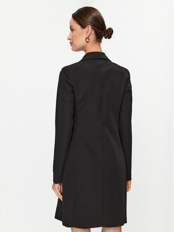 Maryley Maryley Coctailkleid 23IB300/41BK Schwarz Regular Fit