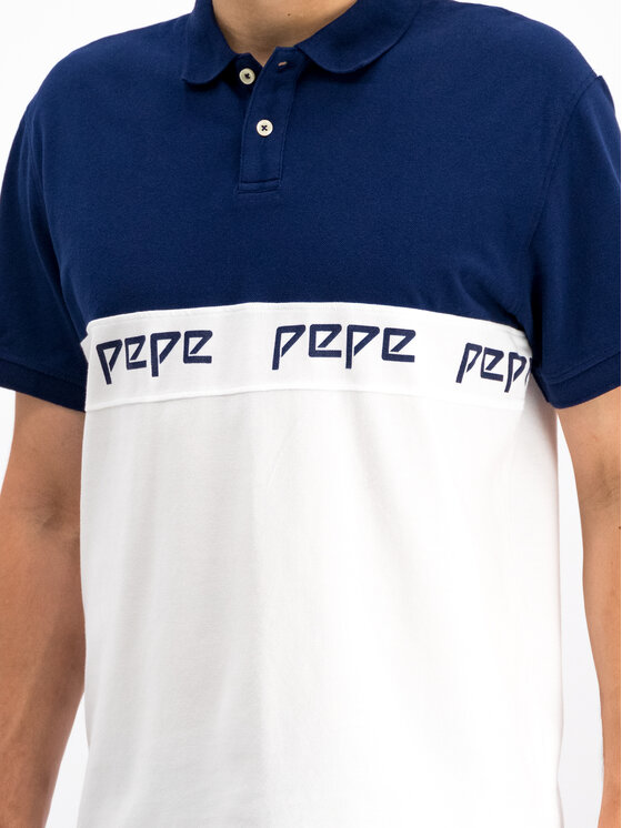 Pepe Jeans Pepe Jeans Polokošile PM541220 Bílá Regular Fit