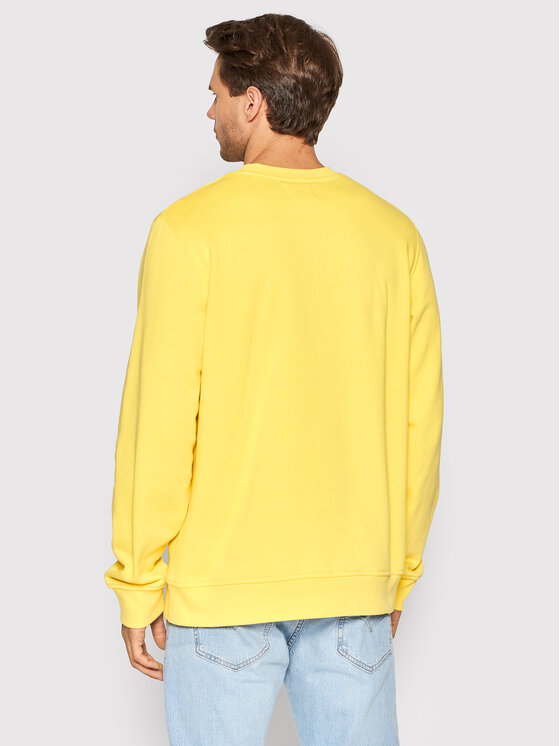 Felpa Tye Circle 10295603-2424 Giallo Regular Fit