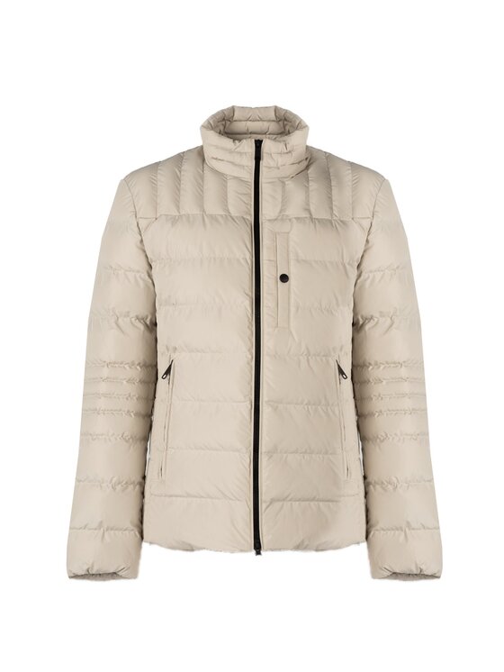 Geox Geox Giacca di transizione M2628DT2941 Écru Regular Fit