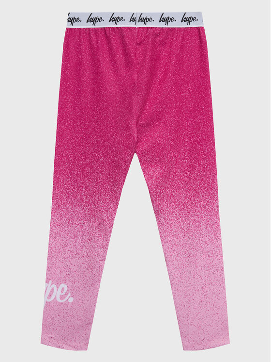 HYPE HYPE Legginsy ZVLR-275 Różowy Slim Fit