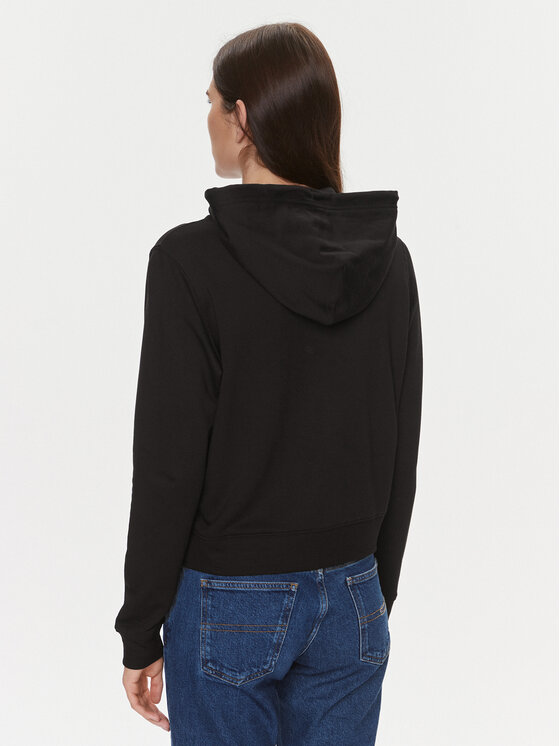 Tommy Jeans Tommy Jeans Majica dugih rukava Signature DW0DW17338 Crna Regular Fit