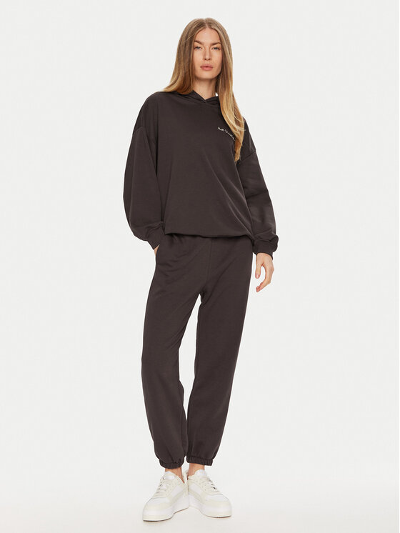 ViCOLO ViCOLO Majica dugih rukava RS0102 Smeđa Regular Fit