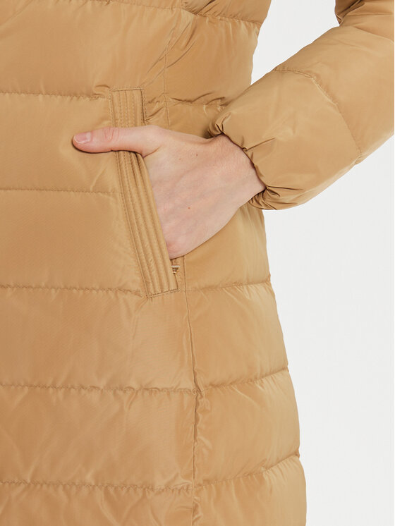 Tommy Hilfiger Tommy Hilfiger Pūkinė striukė Heritage WW0WW43601 Smėlio Regular Fit