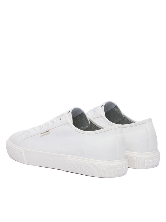 Calvin Klein Calvin Klein Tornacipő Vulc Laceup Cv HM0HM02121 Fehér