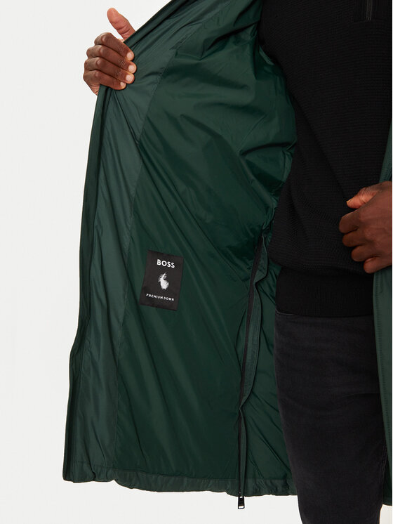 BOSS BOSS Vatovaná bunda H-Donden5 50525237 Zelená Regular Fit