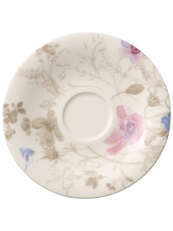 Villeroy & Boch Villeroy & Boch Spodek do filiżanki Mariefleur Gris Basic Villeroy & Boch Biały