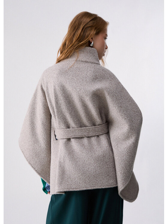 Liu Jo Liu Jo Poncho 2F6043T274263850 Grigio Regular Fit