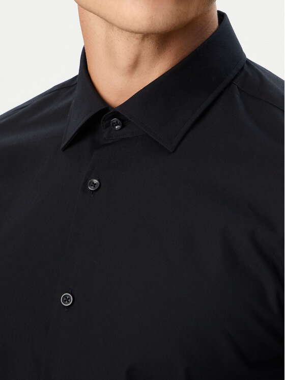 HUGO HUGO Сорочка 50570285 Чорний Slim Fit
