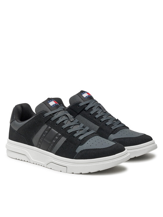 Tommy Jeans Tommy Jeans Laisvalaikio batai Twj Brooklyn Mix Mat. EM0EM01457 Juoda