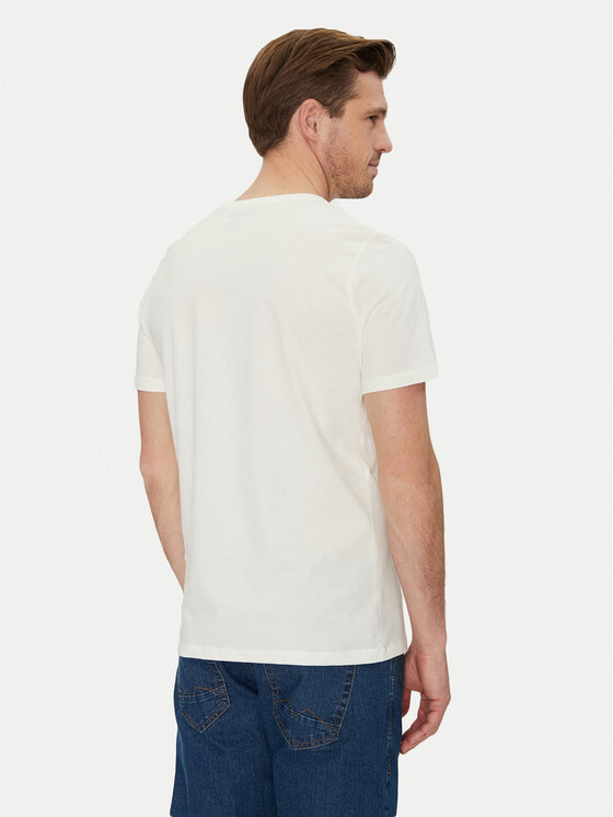 Blend Blend T-krekls 20717759 Balts Regular Fit