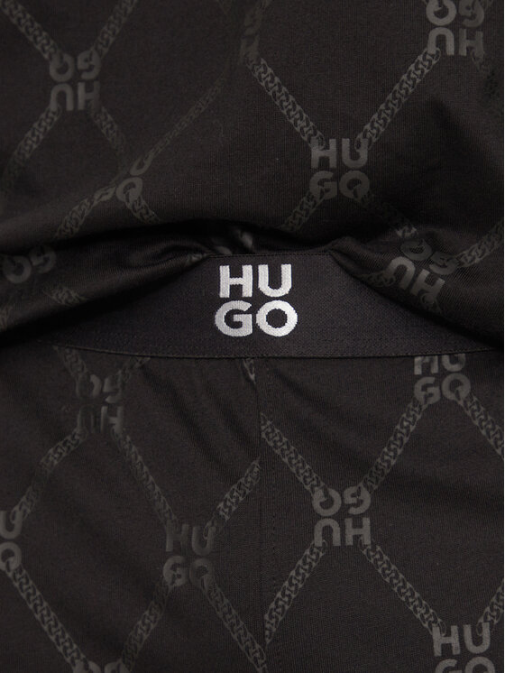 HUGO Hugo Pyžamo 50525282 Černá Regular Fit