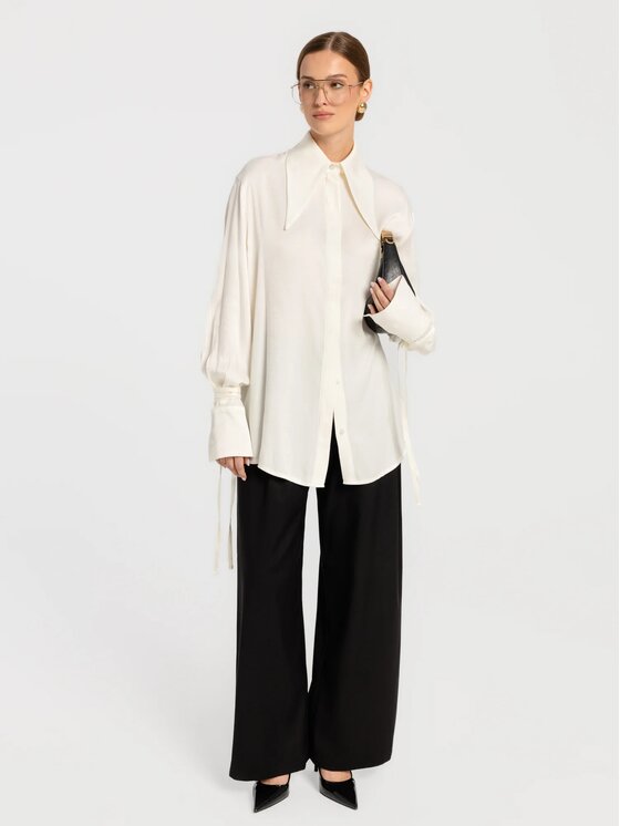 MANDRAGORA MANDRAGORA Camicia Vena Bianco Standard Fit