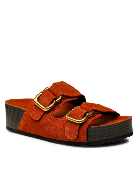 GINO ROSSI Gino Rossi Šľapky 22SS04 Oranžová