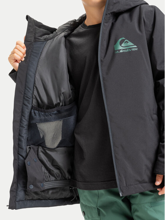 Quiksilver Quiksilver Kurtka snowboardowa Mission EQBTJ03230 Czarny Regular Fit