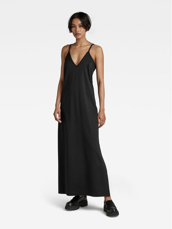 G-Star Raw Rochie de vară D22542-C813-D301 Negru Relaxed Fit | Modivo.ro